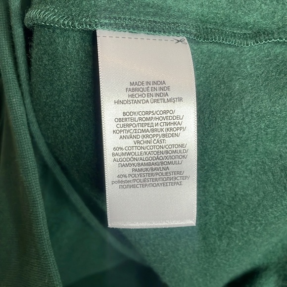 Polo Ralph Lauren | Green Logo Embroidered High-Neck Sweatshirt Size XXL - Picture 5 of 6